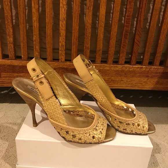 Miu Miu Shoes - Miu Miu heel sandals